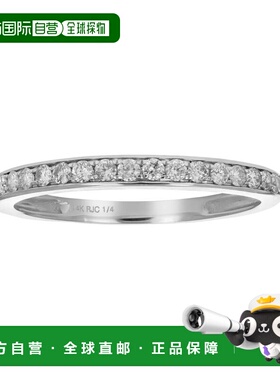 自营vir jewels1/4 cttw Lab Grown Diamond Wedding Band in Ste