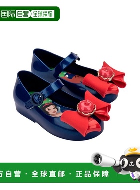 自营Mini Melissa Sweet Love + Snow White Baby Ballerina Flat