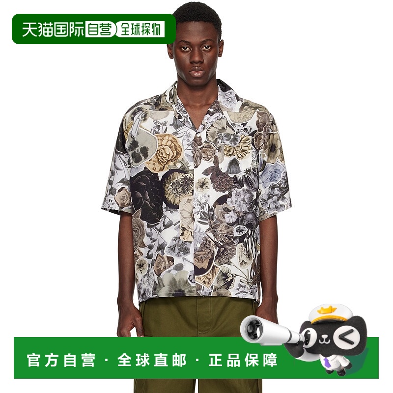 1h可退 香港直邮潮奢 Marni 玛尼 男士 多色 Nocturnal 衬衫 CUMU