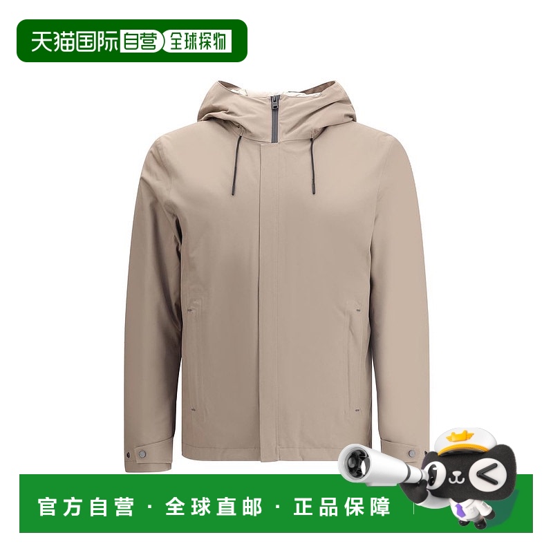 自营Woolrich Crestmont男子夹克-米色外套 美国直发奥莱