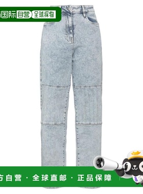 1h可退 【美国直邮】remain 女士 休闲裤印花牛仔裤运动休闲 百搭