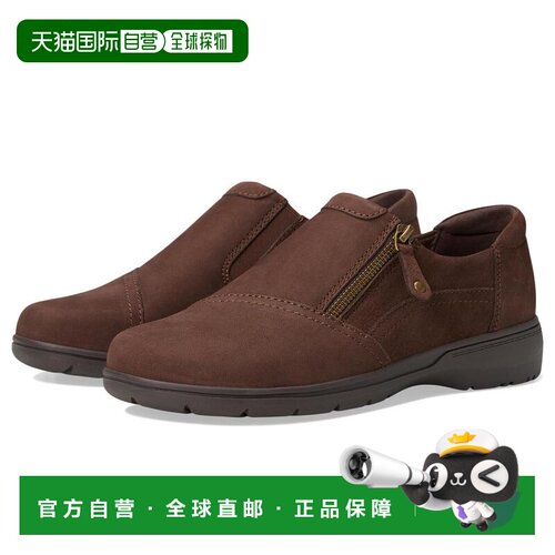 1h可退 【美国直邮】Rockport/乐步女士休闲鞋圆头真皮潮流时尚
