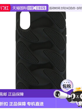 自营versaceSilicone Chain Reaction iPhone X Case - black 美
