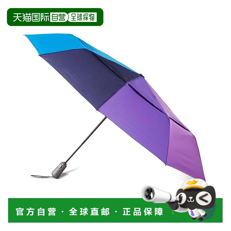 自营totesWomen's Automatic Windproof Ultimate Compact Umbrel
