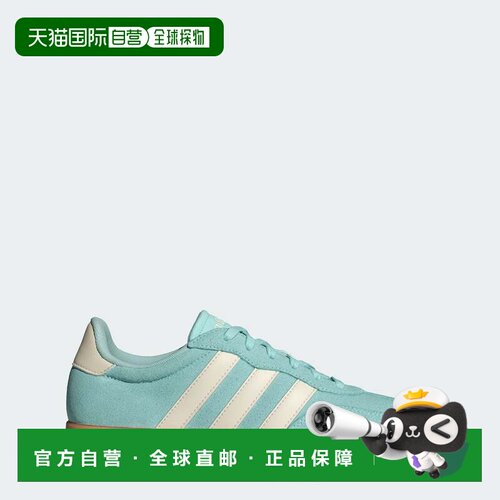 自营女款adidas Barreda鞋-半闪光aqua/wonder white / gum 美国