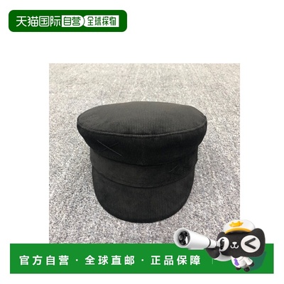 自营 Ruslan Baginskiy Logo帽子平顶帽配饰 KFC033VBLACK