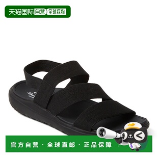 Emilia Elastic Gore 自营 黑色 女士 系带凉鞋 美国 Dearfoams