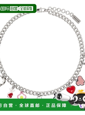 自营 Marc Jacobs 马克 雅可布 女士 银色 The Sticker Charm 项