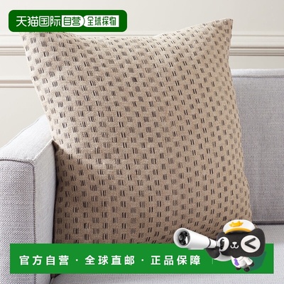 自营 Safavieh Zahara 枕头 - 自然色 / 黑色 美国奥莱直发