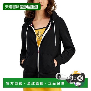 Hilfiger 女士连帽衫 French Hoodie Tommy Terry 舒 美国直邮
