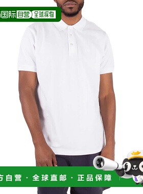 自营 Bally短袖棉质马球衫，XX-大号-白色50 美国奥莱直发巴利