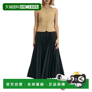 自营Tanya Taylor Robbie Dress - black 美国奥莱直发连衣裙