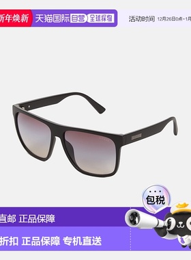 自营 guess大方形太阳镜 - 黑色蛇皮 美国奥莱直发