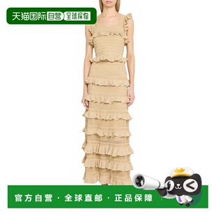 自营 zimmermann亮色蕾丝Frill金属金背心 美国奥莱直发上衣性感