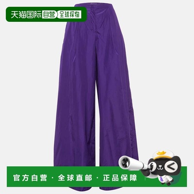自营Jil Sander Purple Taffeta Palazzo Trousers - purple 美国