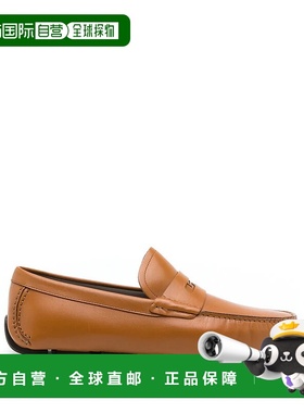 自营salvatore ferragamoFerragamo Leather Penny Driving Loafe