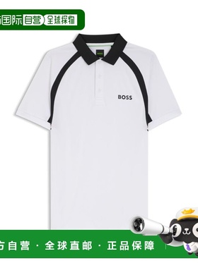 自营bossQuick-dry slim-fit polo shirt with four-way stretch