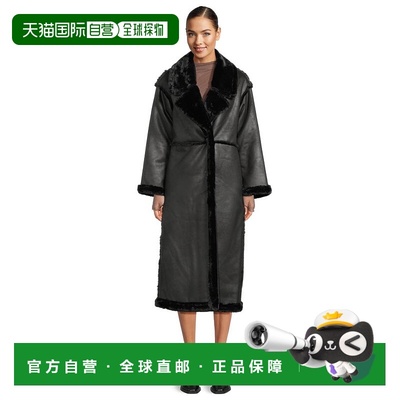 1h可退 【美国直邮】avec les filles 女士 大衣皮草