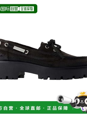 自营Carson Boat Loafers - Alexander Wang - Leather - Chocola