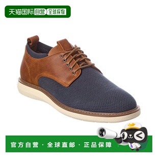 自营Warfield & Grand Mojavi Knit & Leather Sneaker - blue 美