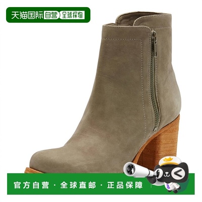 自营fryeWomen's Addie Double Zip Bootie In Grey Soft Italian
