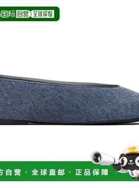 1h可退 香港直邮潮奢 Paloma Wool 女士 蓝色 Pili Denim 芭蕾鞋