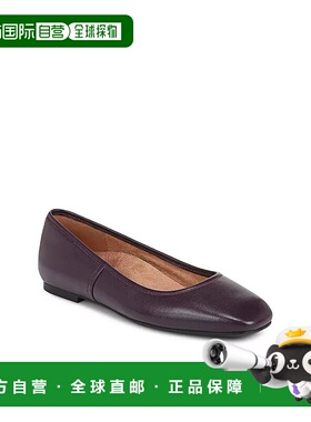 自营Vionic Orinda Ballet Flats Womens Winter Plum Purple Lea