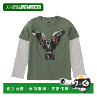 自营Tea Collection Graphic T-Shirt - green 美国奥莱直发