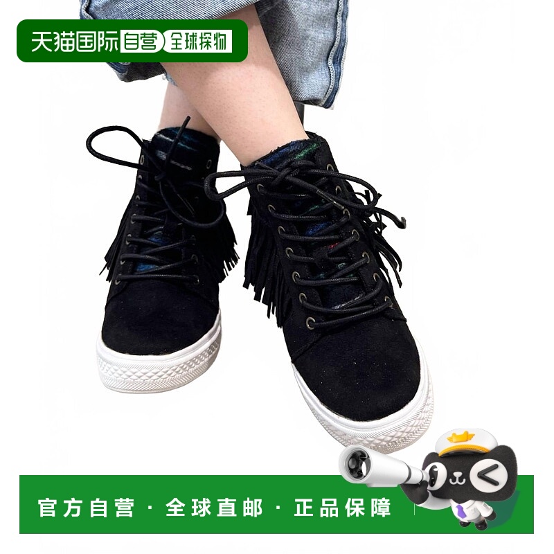 自营not rated footwearWomen's Nick Fringe Sneaker Wedge In B
