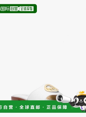 自营michael korsHannah Slide凉鞋-光学白色 美国奥莱直发