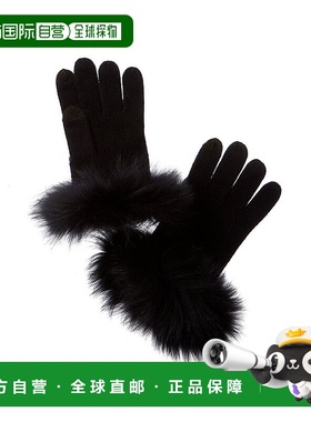 自营 sofiacashmere Tech 羊绒手套 - 蓝色 美国奥莱直发