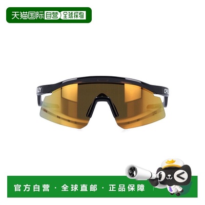 自营oakleyHydra Wraparound Black Sunglasses - brown 美国奥莱