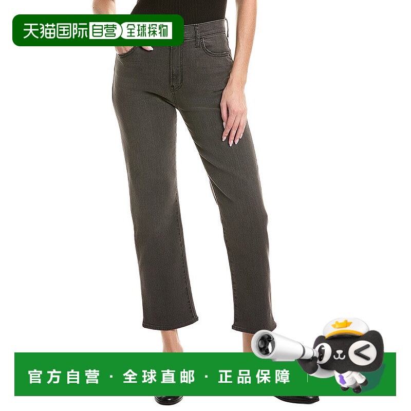 自营HUDSON Jeans Noa Sinead Straight Ankle Jean - black 美国