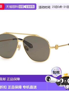 自营Roberto Cavalli Sunglasses Aviator Full Rim, Yellow Gold