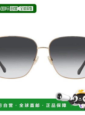 自营Jimmy Choo Grey Gradient Square Ladies Sunglasses HESTER