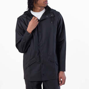 Hooded Waterproof Black 美国奥 Jacket black Rain 自营Rains