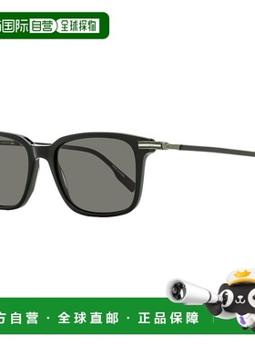 自营Lacoste Men's Stripe Rectangular Sunglasses L6035S 001 B
