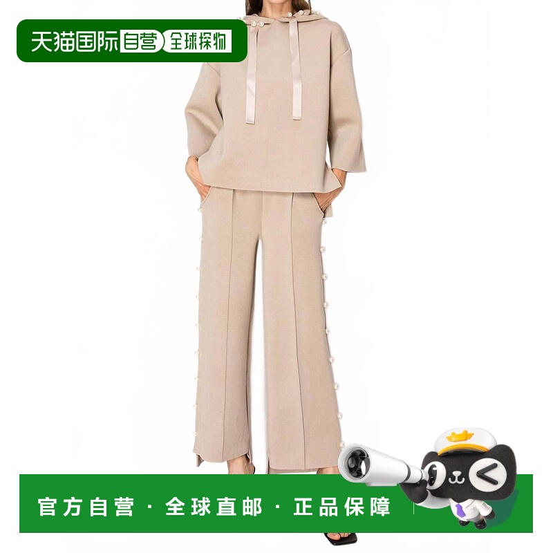 自营johFarrah Pearl Pants In Taupe - taupe 美国奥莱直发