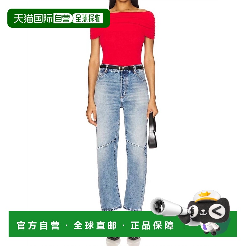 自营rolla'sJane Barrel Brent Jean In Vintage Indigo - vintag