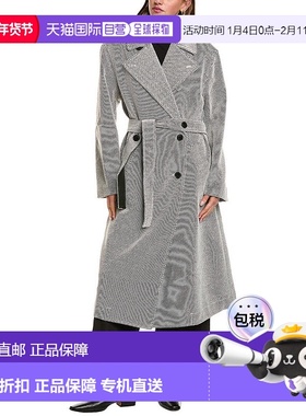 自营Proenza Schouler White Label Ronan Wool-Blend Coat - whi