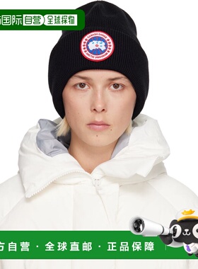 1h可退 香港直邮潮奢 Canada Goose 加拿大鹅 女士 黑色 Arctic
