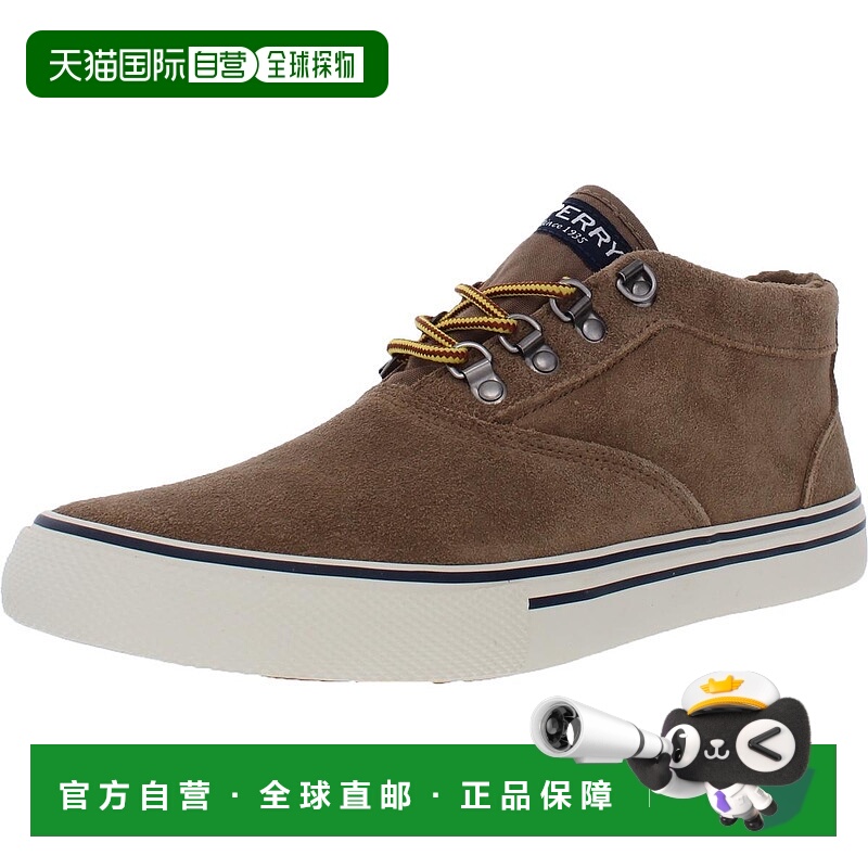 自营sperryStriper II Storm男式防水Chukka-tan皮革 美国奥莱直