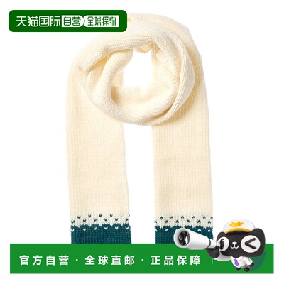 自营Portolano Colorblocked Wool-Blend Beanie - white 美国奥