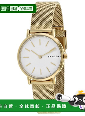 自营Skagen Women's White dial Watch - white 美国奥莱直发