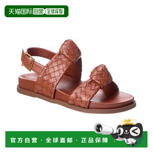 Sandal 自营Schutz Kareena Leather 美国奥莱直发 brown