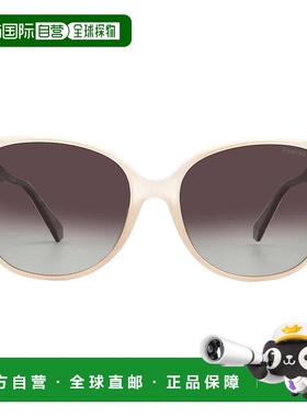 自营Polaroid Polarized Brown Shaded Square Ladies Sunglasses