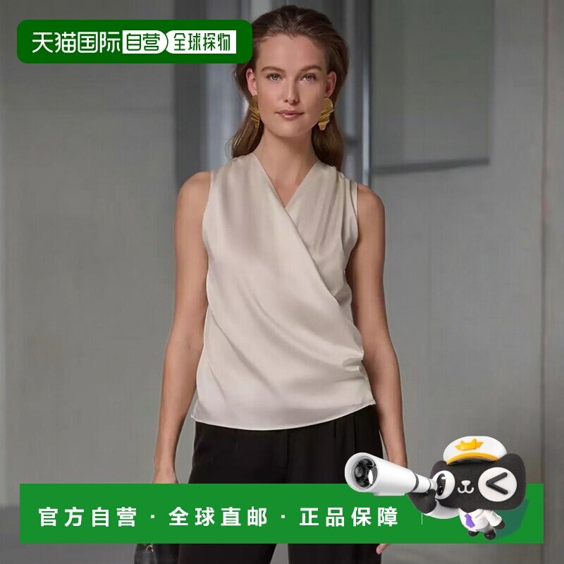 1h可退 【美国直邮】donna karan/唐娜凯伦 女士 上装T恤