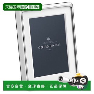 自营Georg Jensen Deco小型4x6相框-银色 美国奥莱直发