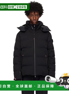 1h可退 香港直邮潮奢 moncler 盟可睐 男士 黑色 Montgetech Shor