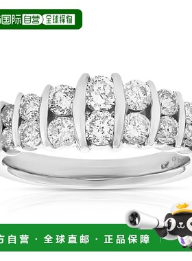 自营 vir jewels1 克拉铂金钻石戒指 - 白色 美国奥莱直发